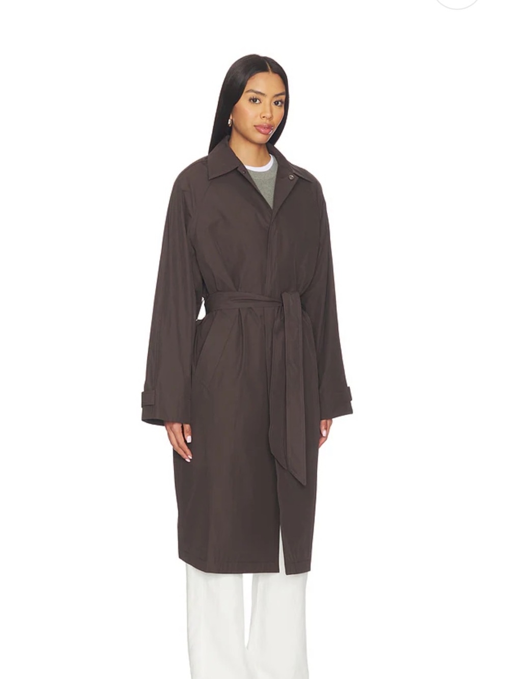 Kenzie Trench Coat in Ganache EAVES